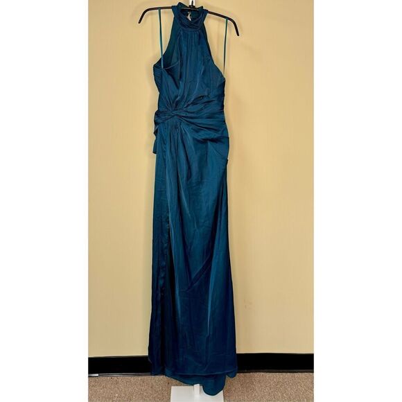 NWT Mac Duggal “Ocean” Maxi Formal Dress - Picture 5 of 9